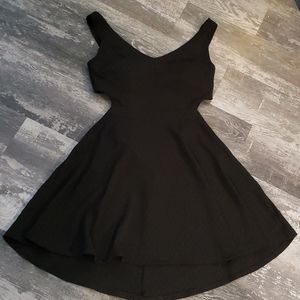 Open back skater dress